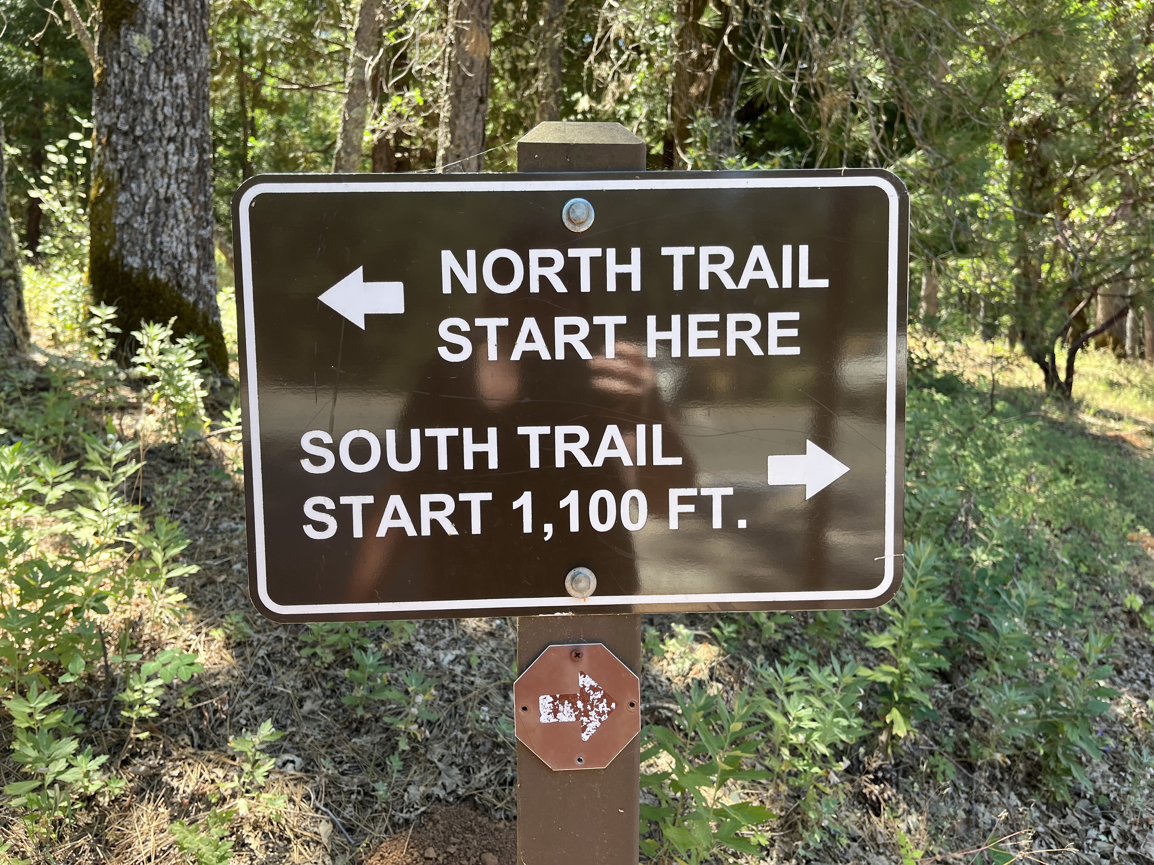 Trail sign Trail sign